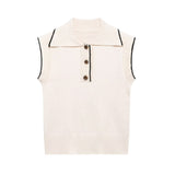 Women's Clothing 2025 Spring New Street Fashion Personality Set Knitted Vest