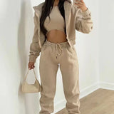 Toloer Women's Wear Fleece Hoodie Sports Fashion Hoodie Winter Wear Women's A