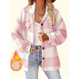 2025 Autumn And Winter Warm Plush Bulbla Chain Pocket Hooded Loose Coat
