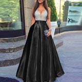 Fashion Women Maxi Long Skirts Summer High Waist Solid A-line Skirt Casual Holiday Party Vestidos Femme Jupe Faldas