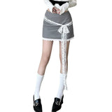 Toloer New Summer Sexy Hot Girl Personality Niche Street Show Slim Slim Short Skirt-Outfit