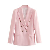 Winter 792025W0 Street Fashion New Temperament 25 Suit Jacket Women's