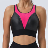 Toloer Tight Yoga Set Spell Net Sexy Sports Bra And Hip Pants Fitness Two Sets-Outfit