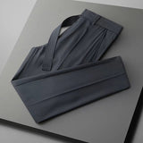 Trousers Men's Spring And Summer Nine-Point Trousers Men's Business Nine-Point Trousers Casual Is Decorating Straight Pants
