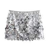 Women's Autumn And Winter Temperament Light Fashion New Party Squin Mini