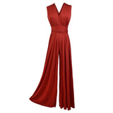 Popular Style Multi-Wear Multi-Rope Cross OL Sexy Bandage Jumpsuit Fashionable Women's Wear-Outfit