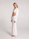 Exploding Autumn And Winter New High-Waisted Densate High-End Fashion Set Sexy Ass