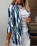 And Winter Women's Long-Sleeved Small Suit 2025 New Gradient OL Temperament Professional Repair