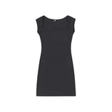 And Summer 2025 New Women's Sexy Night Club Skirt Sleeveless Knitted Bag Sling Dress