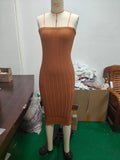 Toloer Spring / Summer 2024 Women's Hot Versatile Sexy Fashion Casual Home Vacation Beach Skirt Skirt-Outfit