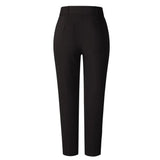 Women's Spring And Summer High-Waisted Leisure Trousers Slim Slimming Suit Trousers Ladies Trousers Autumn Professional