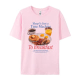 Breakfast Graphic Tee-Outfit