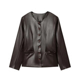 2025 Color Elastic New Women's Knot Short Shirt Linen