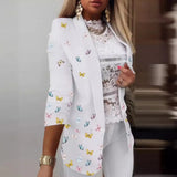 And Winter Women's Long-Sleeved Small Suit 2025 New Gradient OL Temperament Professional Repair