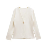 Homemade New Women's Oceaned Smozy Casual Simple Knitted Coat