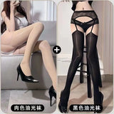 Lace Sling Horse Oil Sister Sling High Stockings Sexy Pure Lace Sling