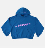 Stars Printed Hoddie-Outfit