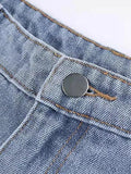 Back Star Patchwork Jeans-Outfit