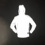 Men's And Women's Outdoor Sports Reflective Jacket Large Size Hooded Men's Autumn And Winter Coat-Outfit