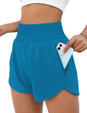 Women's Sports Shorts Quick-Dry Loose Leisure High-Waist Side Zipper Fitness Yoga Three-Point Shorts-Outfit