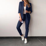 New Fashion Casual Suit Suit Women's Two-Piece
