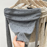 Summer Light Blue High-End Hottie Butterfly Print Sling Vest Women Summer Bottom Sleeveless Outside To Wear