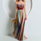 New Sexy Bosom Print Color Dress Dress Dress