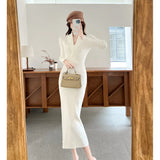 Wind To Close The Waist Thin Temperament Sling Skirt 2025 Summer Dress New Korean Version Of The Design Lace Bag Hip