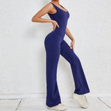 Toloer Sha Hollow Out Beauty Back Onesie Clothing Peach Lift Buttock Sports Fitness Clothing Micro La Conjoined Yoga Suit Onesie-Outfit