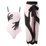 Toloer One-Piece Bikini Suit Women's Bikini Three-Piece