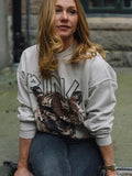 Army Green Tiger Sweatshirts for Women Long Sleeve Fashion Autumn Winter Sweatshirts Streetwear O-Neck Pullover Tops-Outfit