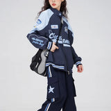 Locomotive Charge Dress Women's 2024 Spring New Original Design A Set Of Loose And Thin Jackets-Outfit