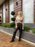 Fall 2022 Women Clothing Women Sweater Pullover Female Knitting Sweaters Skinny Tops Loose Elegant Knitted Outerwear Thin