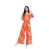 Printed Jumpsuit-Outfit