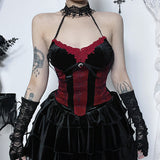 Autumn New Spice Girl Vest Fashion Colour Temperament, Slim Waist Girdle, Neck Girdle And Girdle-Outfit