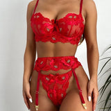 Sex Lingerie Sexy Red Summer Lingerie Escreet Lace Sex