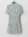 Temperament Dress Women 2025 Summer New Fashion Temperament Fresh Style Printing High-End A-Word