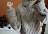Autumn Winter sweater women turtleneck cashmere sweater knitted pullover women sweter fashion sweaters new Loose Plus Size