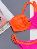 Toloer Single Swimsuit Women's Split Swimsuit With A Sexy Bikini D 97 KY-Outfit