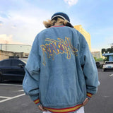 Spring Autumn Corduroy Baseball Racer Jacket Coat Bomber Women Clothing Clothes Female Harajuku Streetwear Gothic Plus Size