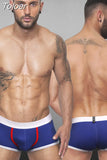 HEROES Cotton Men's Flat Foot Underpants Cueca Boxer Homme Shorts Mens Underwear Sexy Boxershorts Men