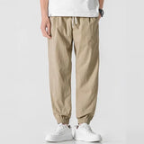 Workwear Men's Loose Trousers 2025 Spring And Summer Fashion Nine-Point Halen Pants Fashion Men's Casual