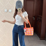 High-Waisted Elastic Micro-Horn Jeans Women Autumn And Winter French Retro No-Legs Horseshoe Horn Pants Spring And