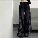 Hottie Fried Street Wash Denim Leg Set Design Strap Pile Trousers Calves Denim Shorts