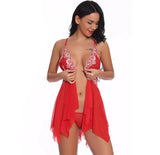 New Exploding Lace Lace Transparent Net Sonic Sonic Sonic Sling Dress
