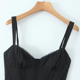 Homemade New Women's Classic Fashionable Fish Bones And Bow Lace Sling