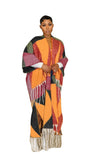 Toloer New Women's Wear Casual Color Tassel Knit Coat-Outfit