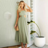 Toloer And Summer 2023 New Temperament With Waist Halter