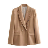 Winter 792025W0 Street Fashion New Temperament 25 Suit Jacket Women's