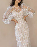 New Lady Embroidery Perspective Net纱